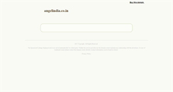 Desktop Screenshot of angelindia.co.in